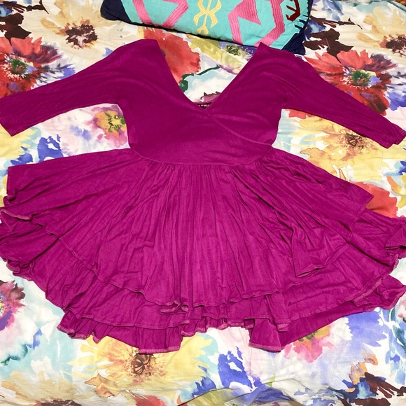 RARE Topshop Work It fuschia dress - Picture 5 of 9